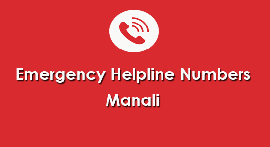 helpline-number-manali