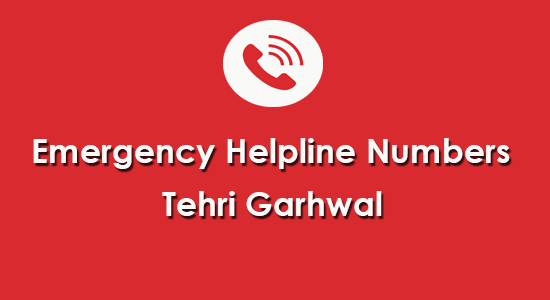 helpline-number-tehri garhwal