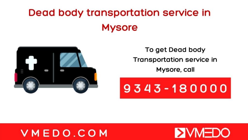 Dead body transportation in mysore
