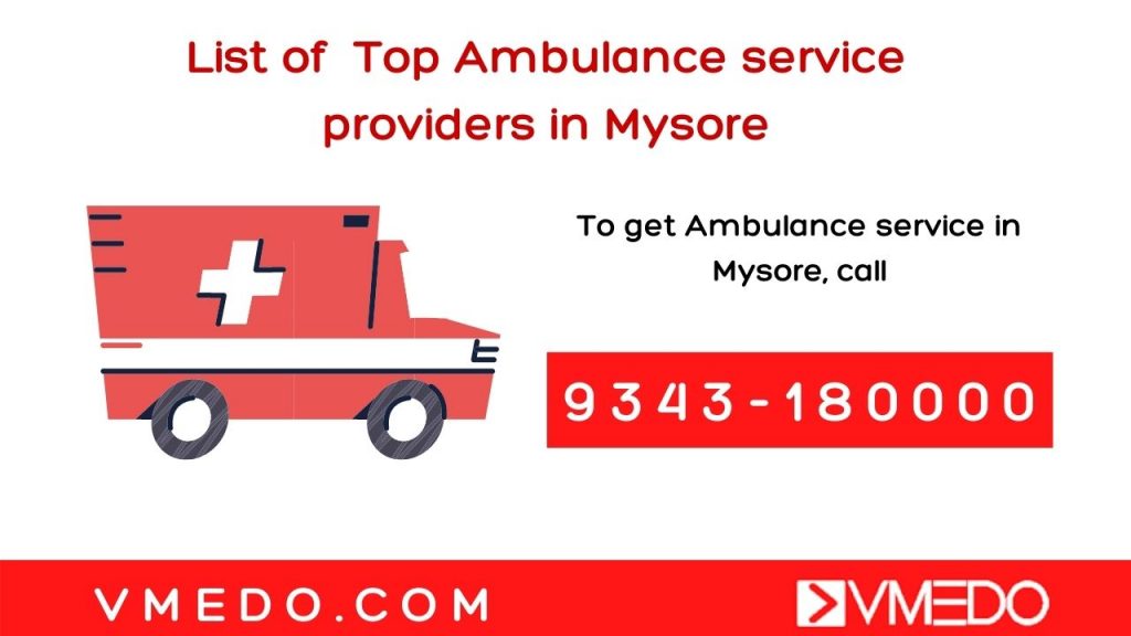 Top 10 ambulance service providers in Mysore
