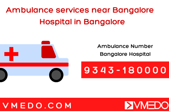 Ambulance service near The Bangalore hospital in Bangalore
