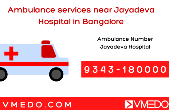 Ambulance service near Jayadeva Hospital in Bangalore